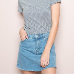 Brandy Melville Juliette denim skirt